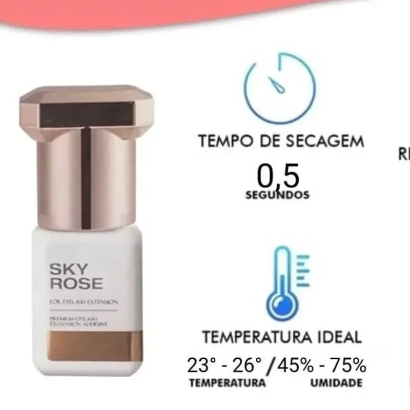 Pega para extensiones de pestañas SKY ROSE 