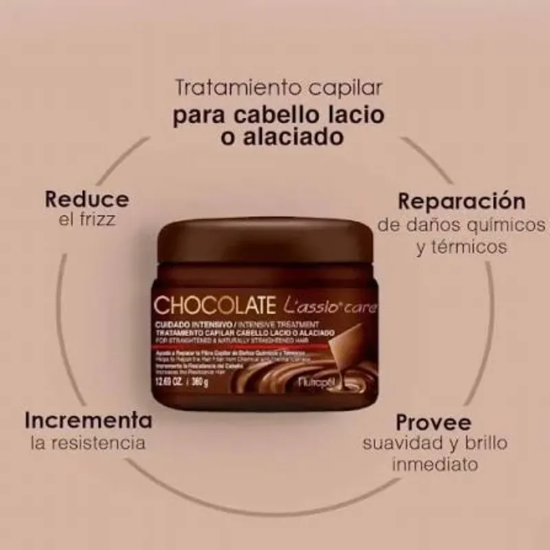 MASCARILLA CHOCOLATE LASSIO CARE 360G