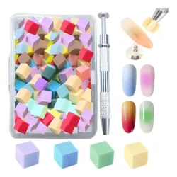 CAJA DE ESPONJA CON BOLIGRAFO PARA DIFUMINAR 