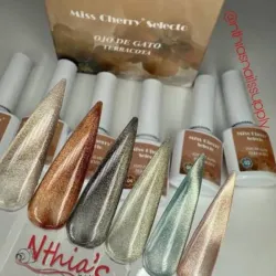 ESMALTE OJO DE GATO TERRACOTA SELECTO MISS SHERRY 10ML