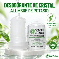 DESODORANTE CRISTAL  ALUMBRE 60gr