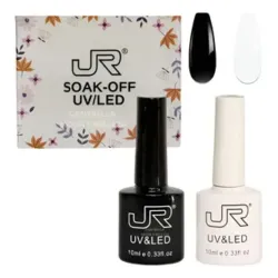 ESMALTE JR BLANCO O NEGRO 10ML