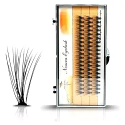 PESTAÑAS POR PUNTOS VOLUMEN RUSO 16MM