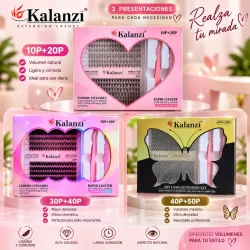 KIT PESTAÑAS MIXTAS VOLUMEN RUSO