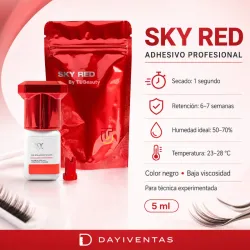 ADHESIVO SKY RED