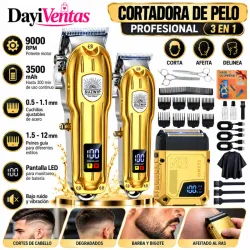 SET MAQUINAS CORTADORA DE CABELLO