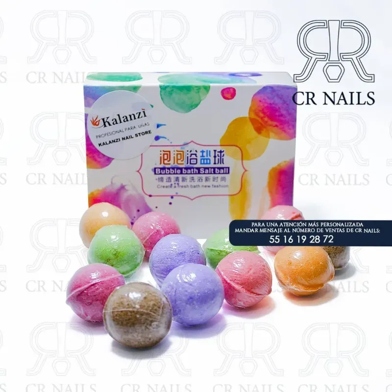 POMPAS ESFERVESENTES PARA PEDICURA