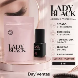 ADHESIVO LADY BLACK