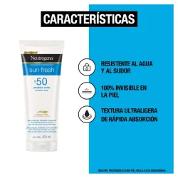 PROTECTOR SOLAR  NEUTROGENA 120ML