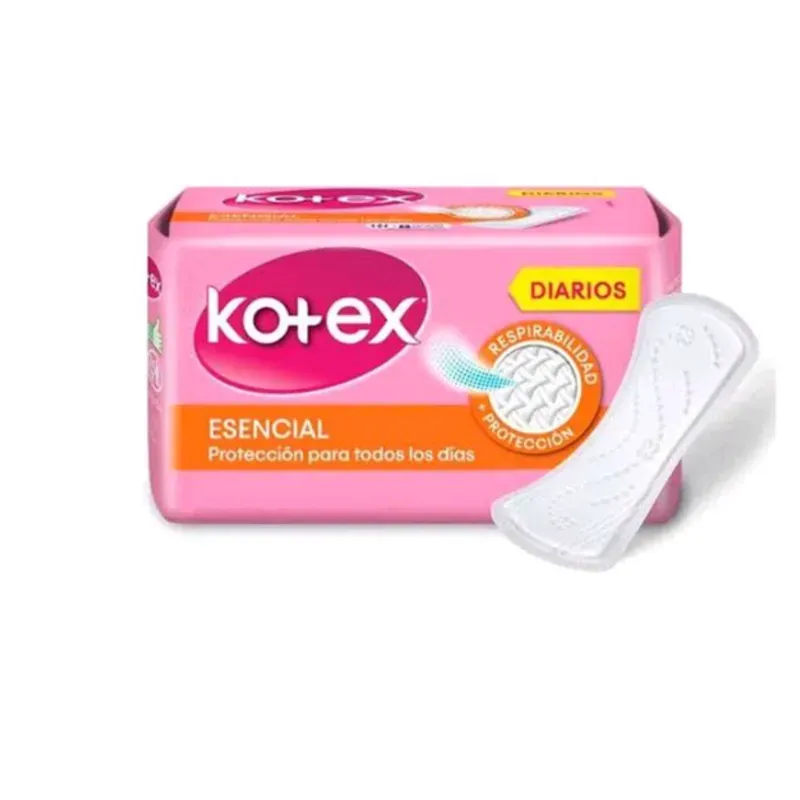 PROTECTORES DIARIOS KOTEX (40 UNIDADES).