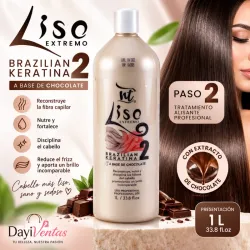 KERATINA LISO DE CHOCOLATE 33.8 ONZ