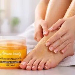 EXFOLIANTE PARA MASAJES DE PIES MANTECA DE KARITÉ 180ML