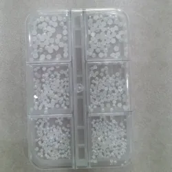 PASTILLERO X6 MEDIAS PERLAS BLANCAS 