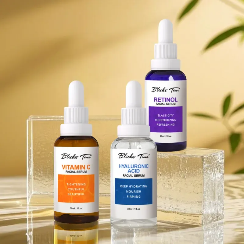 SÉRUM ÁCIDO HIALURÓNICO, RETINOL Y VITAMINA C 30ML (unidad)