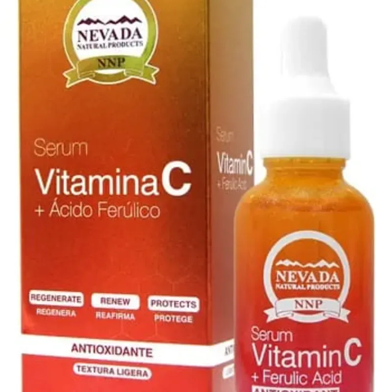 SERUM FACIAL VITAMINA C Y ACIDO FELURICO 30ml