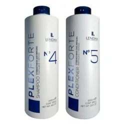SHAMPO Y ACONDICIONADOR PLEX FORTE LENDAN 1LT