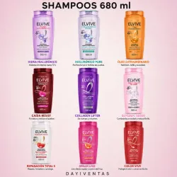 SHAMPOO LOREAL  680ml