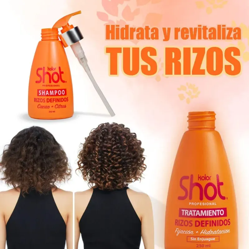 SHAMPOO Ó  TRATAMIENTO RIZOS SHOT 