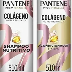 SHAMPOO Y ACONDICIONADOR PANTENE SIN SAL 510ML