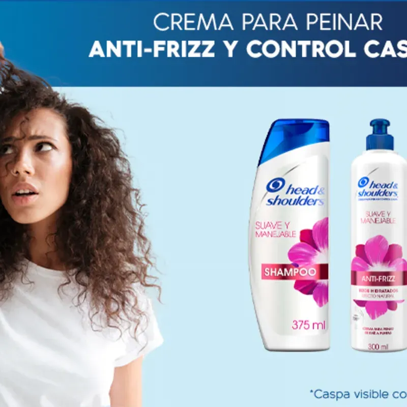 Shampu Head Shoulder y crema de peinar 