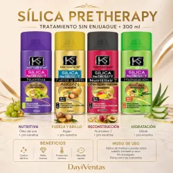 SILICA EN SPRAY CON PROTECCIÓN TÉRMICA 300ml