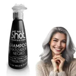 SHAMPOO MATIZADOR SHOT NEGRO 300ML