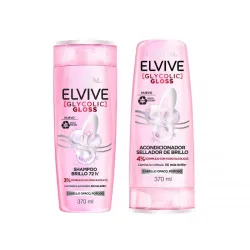 JUEGO SHAMPOO LOREAL ACIDO GLICÓLICO 370ML