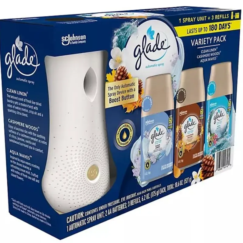 AMBIENTADOR GLADE EQUIPO +3 RESPUESTO