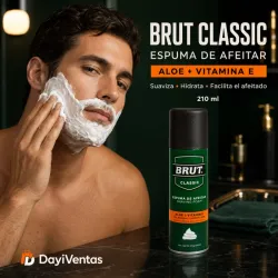 ESPUMA AFEITAR BRUT 210ml