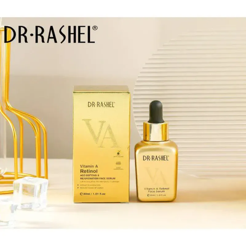 SUERO FACIAL ANTIENVEJECIMIENTO Y REJUVENECEDOR CON VITAMINA A Y RETINOL DEL DR. RASHEL