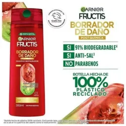 SHAMPOO GARNIER BORRADOR DE DAÑO 350ML