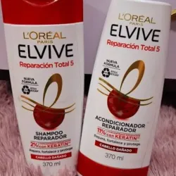 JUEGO SHAMPU LOREAL REPARACIÓN TOTAL 370ML