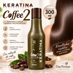 KERATINA ORGÁNICA DE CAFÉ 300ML