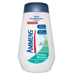 TALCO DESODORANTE CORPORAL AMMENS HIPOALERGÉNICO 125 G
