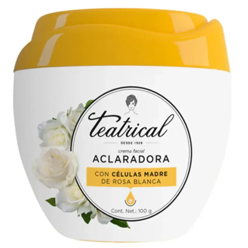 Teatrical Crema Facial Aclarante Con Células Madres