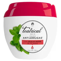 Teatrical Crema Facial Antiarrugas Con Células Madre