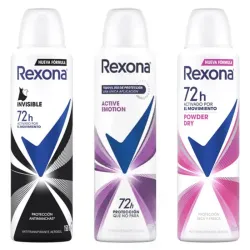 DESODORANTE SPRAY REXONA 72H