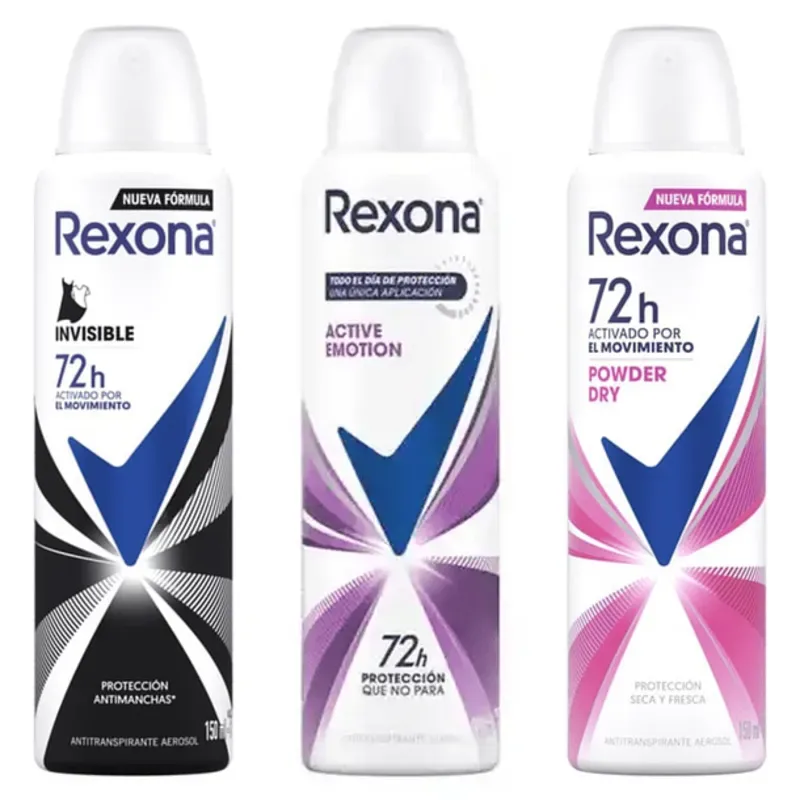 DESODORANTE SPRAY REXONA 72H