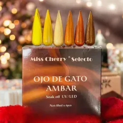 ESMALTE OJO DE GATO AMBAR SELECTO MISS SHERRY 10ML