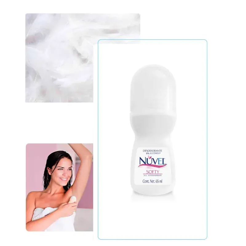 DESODORANTE DE BOLA NUVEL 24H