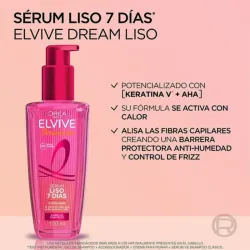 Tratamiento sérum capilar Loreal Liso