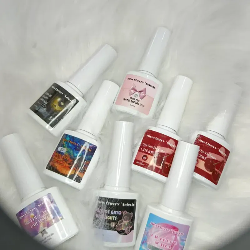 Variedad de tonos ojo de gato varias marcas 10ml
