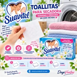 TOALLAS PARA SECADORA (20u)