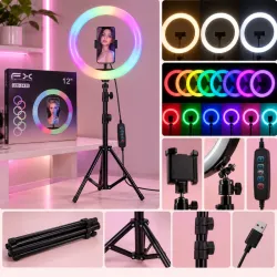 Aro de Luz con Trípode 12″ J430