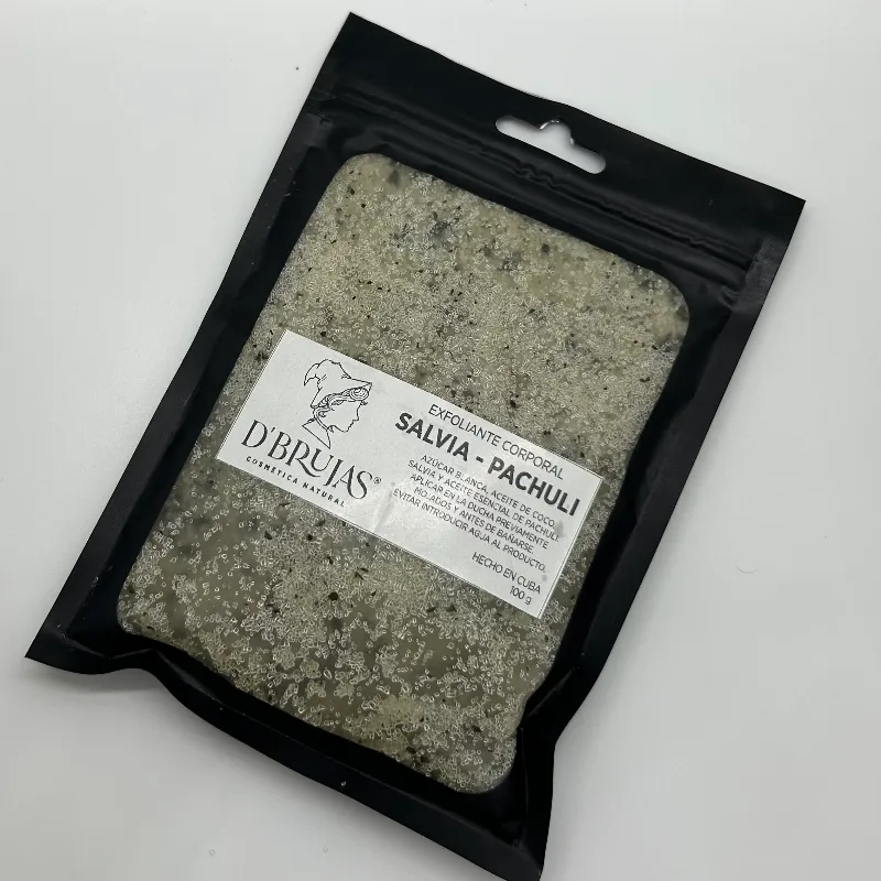 EXFOLIANTE CORPORAL DE SALVIA Y PACHULI