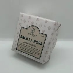 JABON DE ARCILLA ROSA 