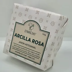 JABON DE ARCILLA ROSA 