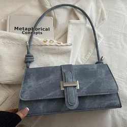 Bolso azul lavado vintage