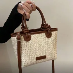 Bolso beige y carmelita