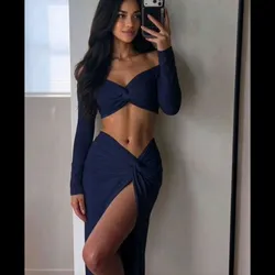Conjunto azul marino